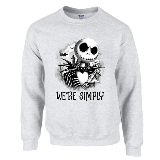 Jackie  we're simply Crewneck Sweatshirt-