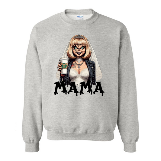 blonde mama Crewneck Sweatshirt