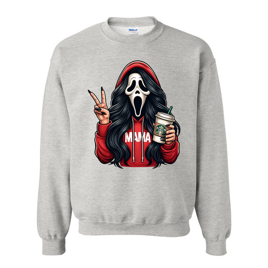 scary mama Crewneck Sweatshirt