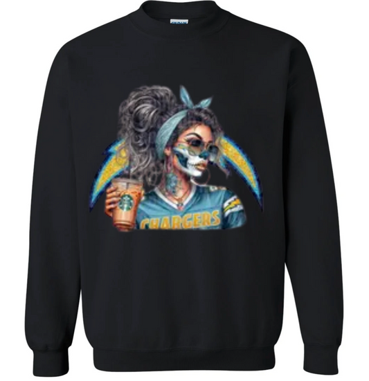 CHARGERS SKULL-