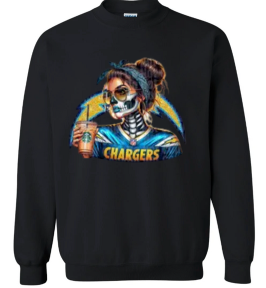 CHARGERS SKULL-