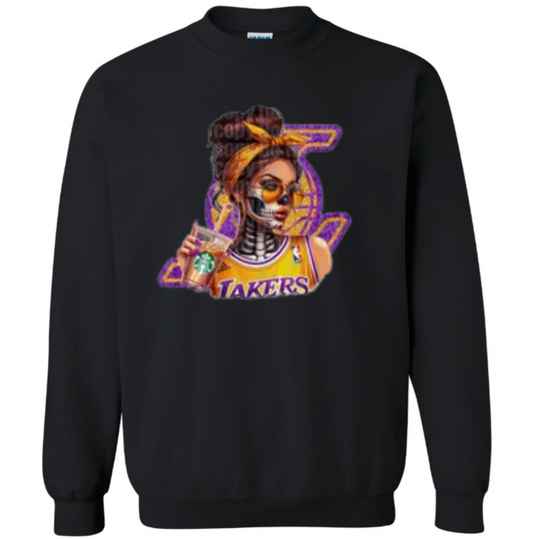 LAKERS SKULL-